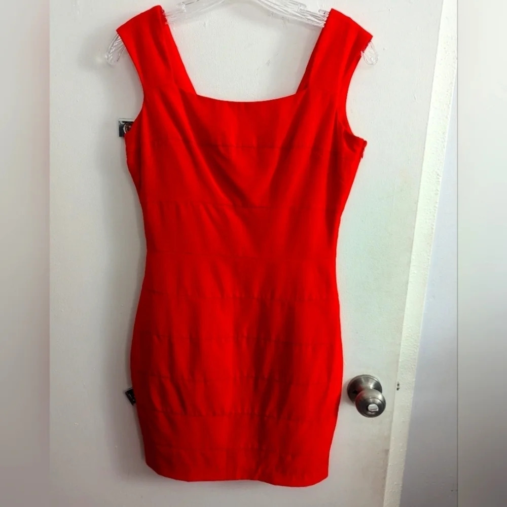 Ark& Co Red Bandage Cocktail Dress- Small